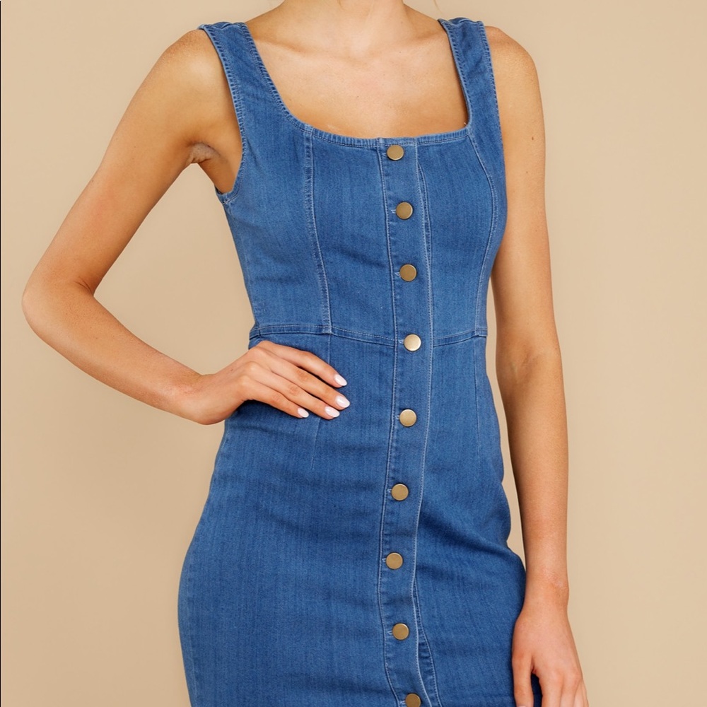 Chambray Dress